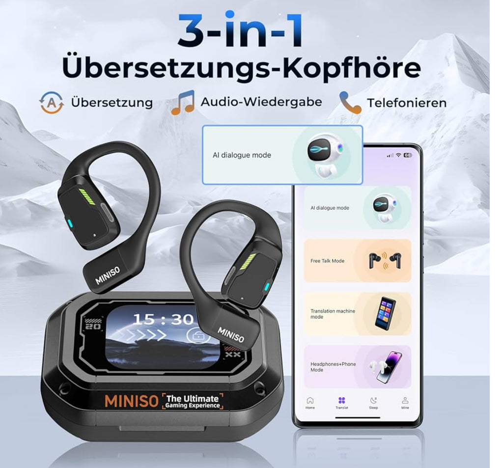 KI Translator Kopfhörer