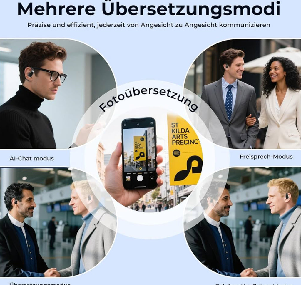 KI Translator Kopfhörer