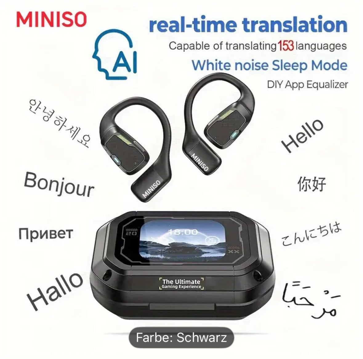 KI Translator Kopfhörer